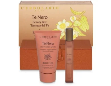 L'erbolario Te Nero Beauty Box Tea Terraces Body & Hand Cream Αρωματική Κρέμα Σώματος 75ml & Perfume Άρωμα, 10ml