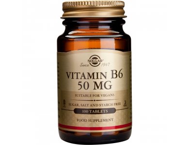 Solgar Vitamin B6 50mg 100tabs