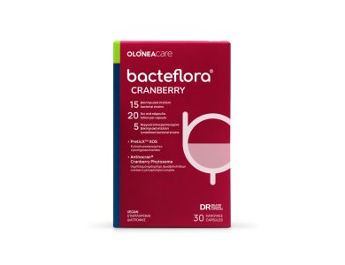 Olonea Bacteflora Cranberry Συμπλήρωμα Διατροφης για το Ουροποιητικό Σύστημα 30Caps