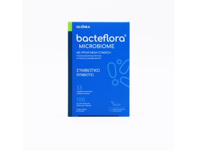 Olonea Bacteflora Microbiome Συμβιωτικό για την Εξισορρόπηση & Αποκατάσταση του Εντέρου, 10caps