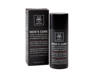 Apivita Men's Care Κρέμα κατά των Ρυτίδων με Κάρδαμο & Πρόπολη 50ml