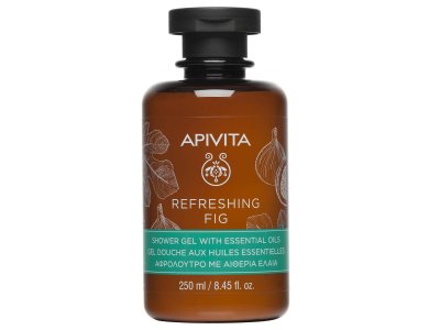 Apivita Refreshing Fig, Αφρόλουτρο με Αιθέρια Έλαια, 250ml