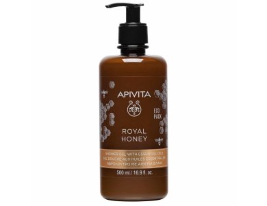 Apivita Eco Pack Royal Honey Κρεμώδες Αφρόλουτρο 500ml