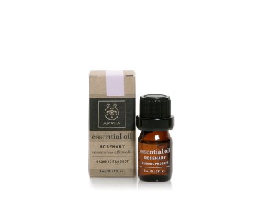 Apivita Essential Oil Rosemary 100% Βιολογικό Αιθέριο Έλαιο Δεντρολίβανο, 5ml