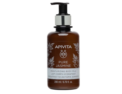 Apivita Pure Jasmine, Αφρολουτρο με Aιθέρια Έλαια & Γιασεμί, 200ml