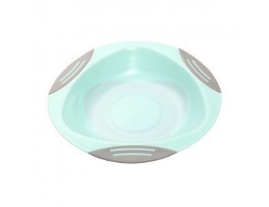 BabyOno Suction Plate, Πιατάκι με βεντούζα, Πράσινο