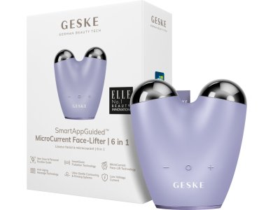 Geske MicroCurrent Face-Lifter, Συσκευή Σύσφιξης προσώπου, Χρώμα Μώβ, 6 in 1