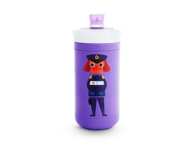 Munchkin Twisty Sippy Cup Purple, Εκπαιδευτικό Παγούρι 18m+, 266ml