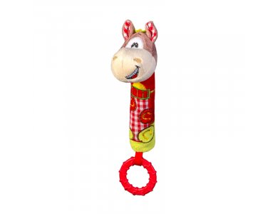 BabyOno Squeaker Pony, Μαλακό παιχνίδι με ήχο και μασητικό, "Αλογάκι"