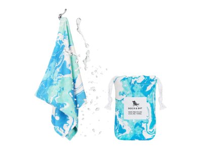 Dock & Bay Towel Take A Dip Δροσιστική πετσέτα γυμναστικής, 69x33cm, 1τμχ