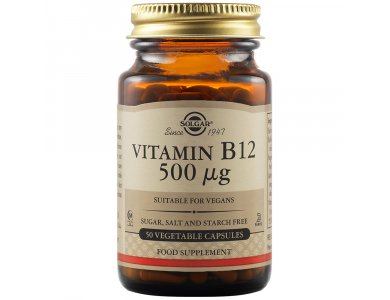 Solgar Vitamin B12 500mg 50Vegs.Tabs