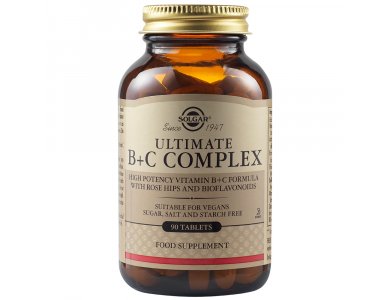 Solgar Ultimate B+C Complex 90tabs