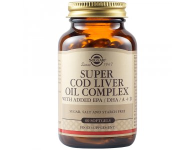 Solgar Super Cod Liver Oil Complex 60tabs