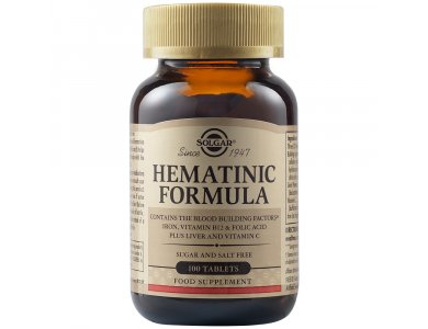 Solgar Hematic Formula 100tabs