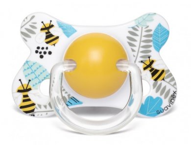 Suavinex Πιπίλα Fusion Physio Bees, Σιλικόνης 4-18m