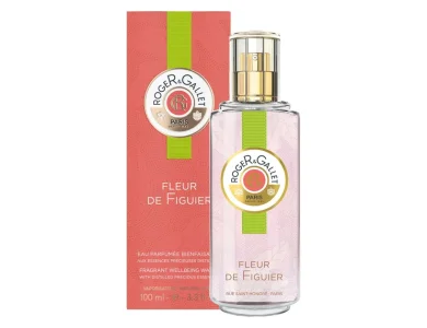 Roger & Gallet Fleur de Figuier Fragrant Wellbeing Water Perfume, Γυναικείο Άρωμα Εμπλουτισμένο με Εκχύλισμα Σύκου, 100ml