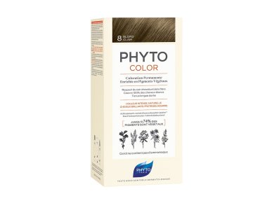 Phyto Phytocolor Νο8 Light Blonde, Ξανθό Ανοιχτό, 1τμχ