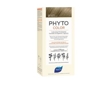 Phyto Phytocolor Νο9 Blond Tres Clair, Ξανθό Πολύ Ανοιχτό, 1τμχ