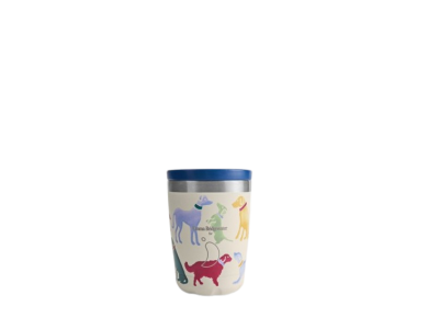 Chillys Ανοξείδωτο Ποτήρι Καφέ, Coffee Cup, Polka Dogs, 340ml