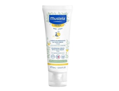 Mustela Bebe Nourishing Cream With Cold Cream Κρέμα Ενυδάτωσης Προσώπου για Ξηρό Δέρμα, 40ml