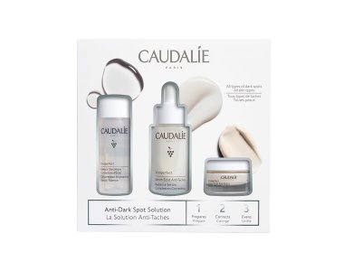 Caudalie Complexion Correcting Solution Promo Σετ κατά των Κηλίδων με Ορό Λάμψης, 30ml & Ενυδατική Κρέμα Προσώπου για Λάμψη, 15ml & Λοσιόν- Ορός κατά των Κηλίδων, 50 ml