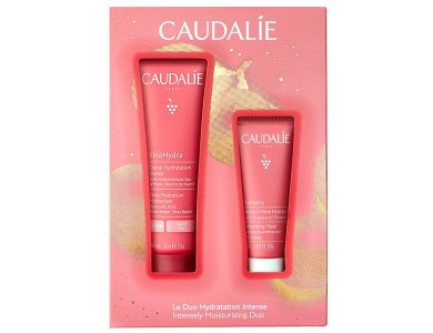 Caudalie VinoHydra Xmas Promo Deep Hydration Moisturizer Ενυδατική Κρέμα Προσώπου για Ευαίσθητες & Ξηρές Επιδερμίδες, 60ml & Δώρο Moisturizing Mask Ενυδατική Μάσκα Προσώπου, 15ml, 1σετ