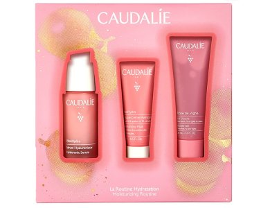 Caudalie VinoHydra X-Mas Promo Hyaluronic Serum Ενυδατικός Ορός Προσώπου με Υαλουρονικό Οξύ, 30ml & Δώρο Moisturizing Mask Ενυδατική Μάσκα Προσώπου, 15ml & Rose de Vigne Shower Gel Αφρόλουτρο Σώματος, 50ml, 1σετ