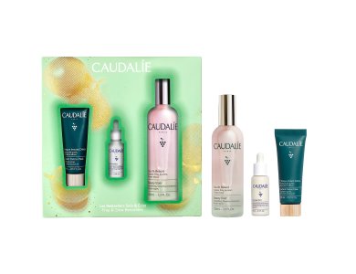 Caudalie Xmas Promo Beauty Elixir Ελιξήριο Ομορφιάς για Όλους τους Τύπους Δέρματος, 100ml, Δώρο Instant Detox Mask Μάσκα Αποτοξίνωσης με Ροζ Άργιλο, 15ml & Vinoperfect Brightening Dark Spot Serum Ορό Προσώπου Λάμψης για Πανάδες, 10ml, 1σετ