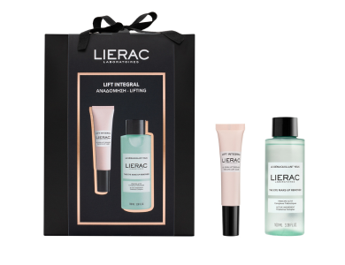 Lierac Εορταστικό Promo Set Lift Integral The Eye Lift Care Ανορθωτική Κρέμα Ματιών, 15ml & The Eye Make-up Remover Ντεμακιγιάζ Ματιών, 100ml