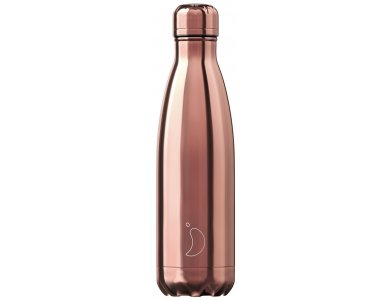 Chillys Ανοξείδωτος Θερμός, Chrome Rose Gold, 500ml