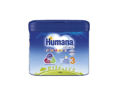 Humana Optimum 3 Little Heroes My Pack, Γάλα σε Σκόνη 12m+, 300gr