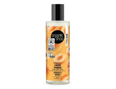 Natura Siberica Miracle Face Tonic Apricot & Mango Τονωτικό Προσώπου για Ξηρή Επιδερμίδα Βερίκοκο & Μάνγκο, 150ml