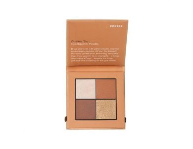 Korres Golden Coin Eyeshadow Palette Παλέτα Σκιών, 5g