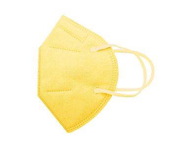 Μάσκα ΚΝ95 FFP2 Particle Filtering Half Mask Κίτρινο, 1τμχ