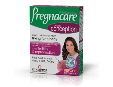 Vitabiotics Pregnacare Conception, Συμπλήρωμα Διατροφής πριν την Εγκυμοσύνη, 30tabs