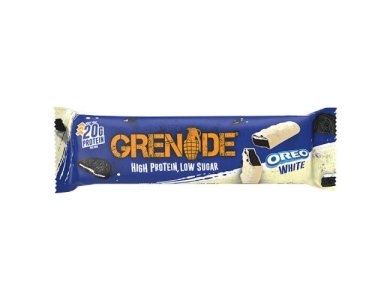 Grenade Protein Bar Μπάρα υψηλής πρωτεΐνης Oreo White χωρίς ζάχαρη 60gr