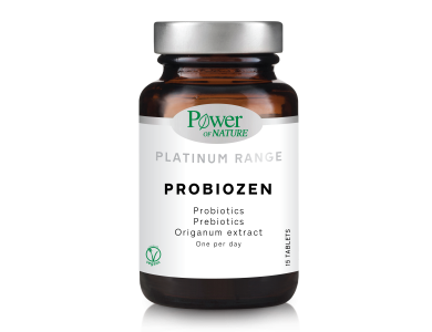 Power Health Platinum Range Probiozen, Συμπλήρωμα Διατροφής για το Ευαίσθητο Έντερο, 15 tabs