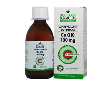 Doctor's Formulas Co Q10 100mg Συμπλήρωμα Διατροφής Λιποσωμιακή Φόρμουλα με Συνένζυμο Q10, 225ml