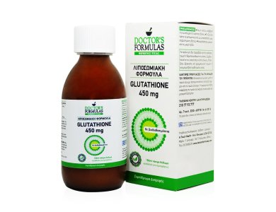 Doctor's Formulas Glutathione 450mg Λιποσωμιακή Φόρμουλα με Γλουταθειόνη, 150ml