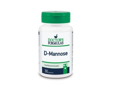 Doctor's Formulas D-Mannose Συμπλήρωμα Διατροφή Για Τη Φυσιολογική Λειτουργία Tου Ουροποιητικού Συστήματος 30tabs