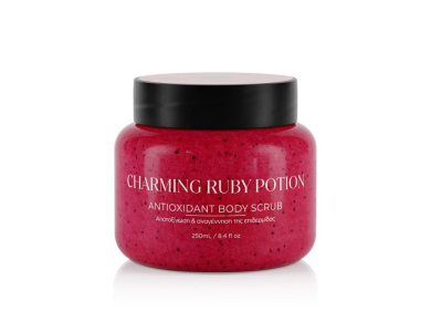 Lavish Care Body Scrub Charming Ruby Potion Antioxidant Απολεπιστικό Σώματος, 250ml