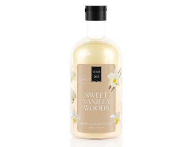 Lavish Care Bath & Shower Gel Sweet Vanilla Woods Αφρόλουτρο, 500ml