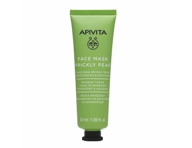 Apivita Face Mask Prickly Pear Μάσκα Προσώπου Φραγκόσυκο για Ενυδάτωση & Καταπράυνση, 50ml