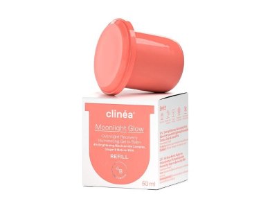 Clinea Moonlight Glow Refill Gel Κρέμα Νύχτας Λάμψης & Αναζωογόνησης, 50ml