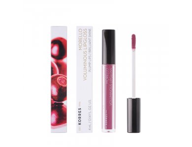 Korres Morello Voluminous Lipgloss 27 Berry Purple, 4ml