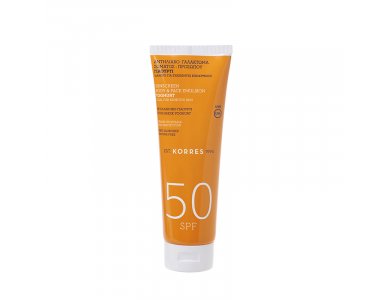 Korres Bonus Pack Αντηλιακό Γαλάκτωμα Σώματος/Προσώπου SPF50, 250ml