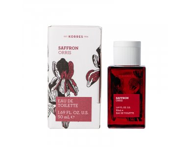 Korres Saffron Orris Eau De Toilette, Γυναικείο Άρωμα, 50ml