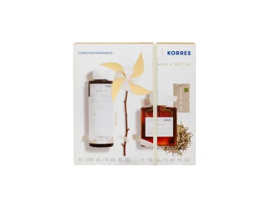 Korres Promo με White Tea Αφρόλουτρο, 250ml & White Tea Eau de Toilette Γυναικείο Άρωμα, 50ml, 1σετ