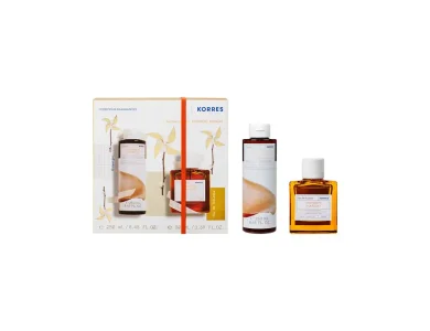 Korres Promo με Cashmere Kumquat Aφρόλουτρο, 250ml & Cashmere Kumquat Eau De Toilette Γυναικείο Άρωμα, 50ml, 1σετ