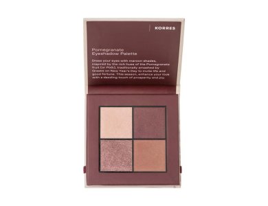 Korres Pomegranate Eyeshadow Palette Παλέτα Σκιών, 5g